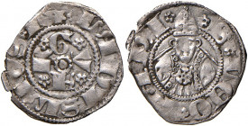 Guardiagrele. Ladislao di Durazzo (1391-1414). Bolognino AG gr. 0,90. D.A. 3. MIR 460. Raro. BB