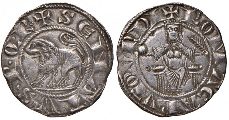 Roma. Senato romano (1184-1439). Monete anonime (1255-1270). Grosso AG gr. 3,30....