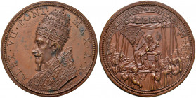 Roma. Alessandro VII (1655-1667). Medaglia anno X (1664) AE gr. 33,91 diam. 43,2 mm. Opus Gaspare Morone-Mola. Per la solennità della processione del ...