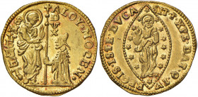 Venezia. Alvise IV Mocenigo (1763-1778). Zecchino AV gr. 3,49. Paolucci 13. q.FDC