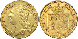Francia. Luigi XVI (1774-1792). Luigi 1786 (Strasburgo) AV gr. 7,58. Friedberg 475. q.SPL