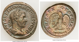 SYRIA. Antioch. Philip I (AD 244-249). BI tetradrachm (27mm, 11.47 gm, 5h). Choice XF. Minted in Rome for use in Antioch, AD 244. AYTOK K M IOYΛ ΦIΛIΠ...