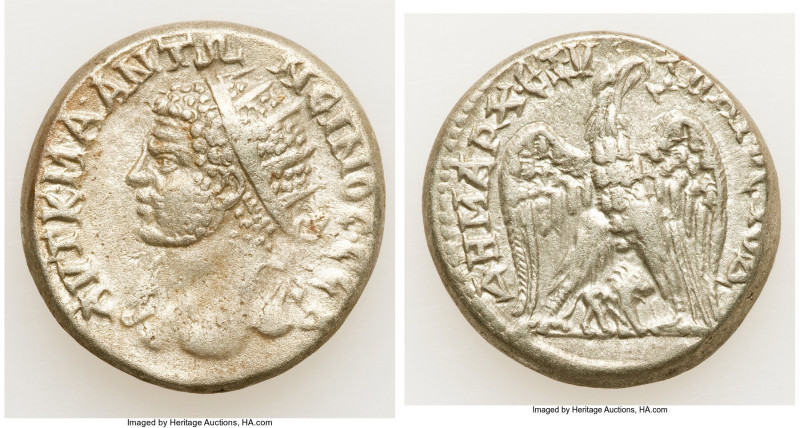 CYRRHESTICA. Hierapolis. Caracalla (AD 198-217). BI tetradrachm (26mm, 14.95 gm,...