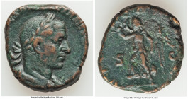 Aemilian (AD 253). AE sestertius (26mm, 15.85 gm, 6h). Choice Fine, scratches. Rome. IMP CAES AEMILIANVS P F AVG, laureate, draped, and cuirassed bust...