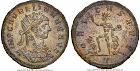 Aurelian (AD 270-275). BI antoninianus (22mm, 4.08 gm, 12h). NGC MS S 5/5 - 4/5, Silvering. Serdica, 3rd officina, AD 274. IMP C AVRELIANVS AVG, radia...
