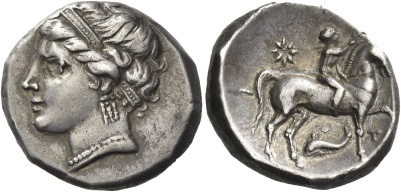Greek Coins. Calabria, Tarentum. 
Campano-tarantine issues. Nomos circa 281-228...