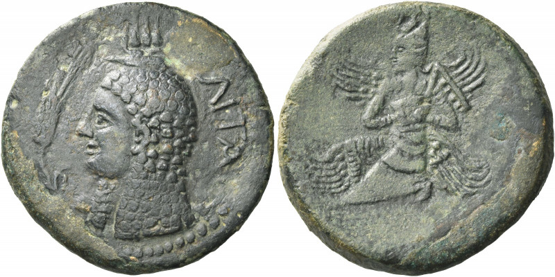 Greek Coins. Islands off Sicily, Melita. 
Bronze circa 150-146, Æ 11.16 g. [ΜE]...