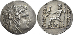 Greek Coins. Alexander III, 336 – 323 and posthumous issues. 
Tetradrachm, Odessus circa 125-70, AR 16.64 g. Head of Heracles r., wearing lion’s skin...