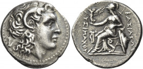 Greek Coins. Lysimachus, 323 – 281 and posthumous issues. 
Drachm, Ephesus circa 294/287, AR 4.01 g. Diademed head of the deified Alexander III r., w...