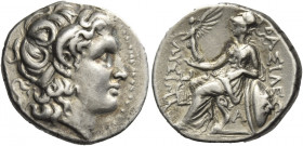 Greek Coins. Lysimachus, 323 – 281 and posthumous issues. 
Drachm, Ephesus circa 294/287, AR 4.28 g. Diademed head of the deified Alexander III r., w...