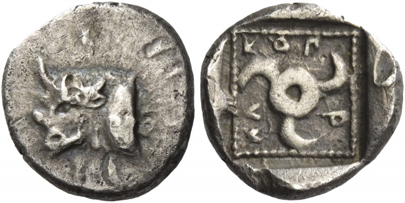 Greek Coins. Kuprilli, circa 470 – 440. 
1/6 stater, uncertain mint circa 470-4...