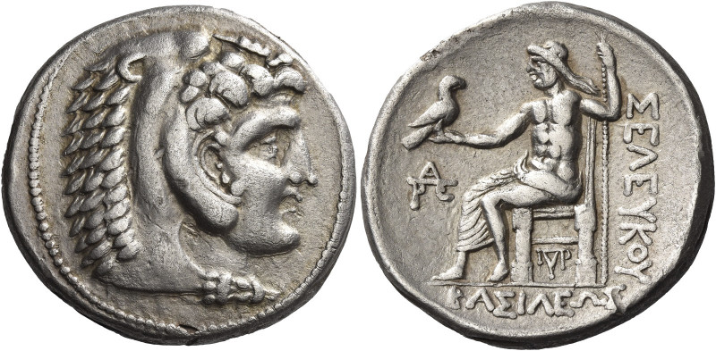 Greek Coins. Antiochus I Soter, co-regency with Seleucus I 294 – 281. 
Tetradra...