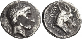Greek Coins. Antiochus I Soter sole reign 281 – 261. 
Drachm, Aï Khanoum 281-261, AR 3.05 g. Diademed head of Antiochus I r. Rev. ΒAΣIΛEΩΣ ANTIOXOY H...
