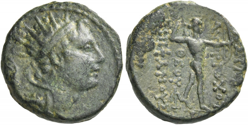 Greek Coins. Antiochus IV Epiphanes, 175 – 164. 
Denomination C, Antioch on the...