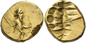 Greek Coins. Alexandrine Empire, Satraps of Babylon. 
Uncertain Satrap. Double daric, Babylon after 315, AV 16.69 g. The Great King r. in kneeling-ru...