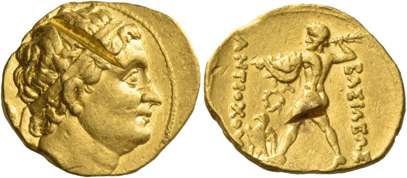 Greek Coins. Kings of Bactria, Diodotos I and II, circa 250-230 B.C. 
Stater in...
