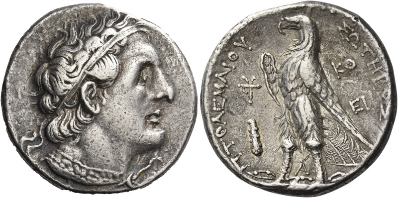 Greek Coins. Ptolemy II Philadelphos, 285 – 246. 
Stater or tetradrachm, Tyre 2...