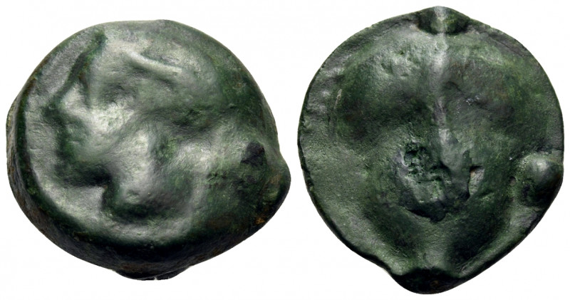 SICILY. Selinos. Circa 450-440 BC. Tetras or Trionkion (Bronze, 20 mm, 10.55 g, ...