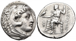 KINGS OF MACEDON. Alexander III ‘the Great’, 336-323 BC. Tetradrachm (Silver, 28 mm, 16.85 g, 4 h), Pella, c. 325-315. Head of youthful Herakles in li...