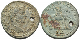 PISIDIA. Antiochia. Caracalla, 198-217. (Bronze, 33 mm, 27.97 g, 5 h). IMP CAES M AVR ANTONINVS AVG Laureate head of Caracalla to right. Rev. VIRT AVG...