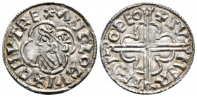 ANGLO-SAXON, Kings of All England. Cnut, 1016-1035. Penny (Silver, 20 mm, 1.04 g, 3 h), quatrefoil type, Thetford, struck by the moneyer Sumerlede, ci...
