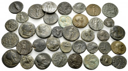 ROMAN PROVINCIAL. Asia Minor. Circa 1st-3rd century AD. (Bronze, 97.00 g). Lot of Thirty-eight (38) pseudo-autonomous Roman Provincial Coins, from var...