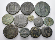 ROMAN PROVINCIAL. Asia Minor. Circa 1st-3rd century AD. (Bronze, 124.00 g). A group of Twelve (12) Roman Provincial bronze Coins, including some rare ...