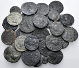 ROMAN IMPERIAL. Circa 3rd-4th century. (Bronze, 102.00 g). A lot of Thirty-Nine (39) coins, mainly of the 3rd and the 4th century with some outliers. ...