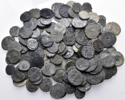 ROMAN IMPERIAL. Circa 4th-6th century. (Bronze, 264.00 g). A lot of One Hundred Twenty-five (125) Roman and early Byzantine coins. Sold as is, no retu...