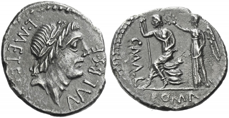 Roman Republic. 
C. Publicius Malleolus, A. Postumius Sp. f. Albinus and L. Met...