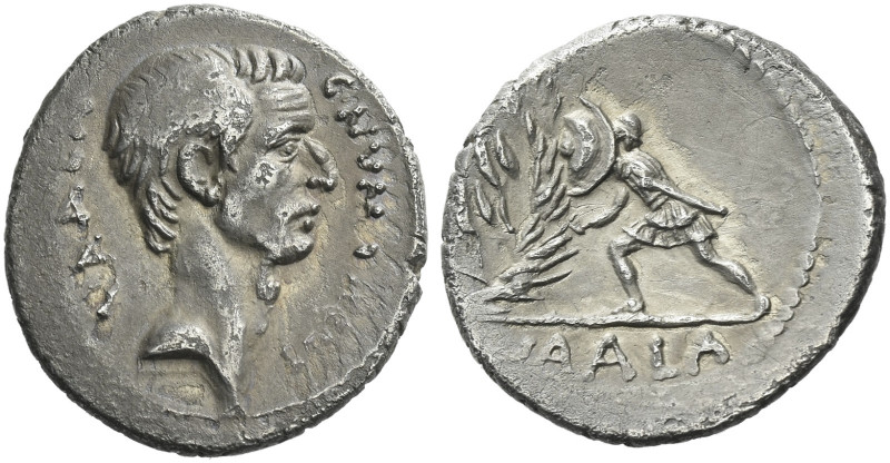Roman Republic. 
C. Numonius Vaala. Denarius 43, AR 4.50 g. C·NVMONIVS – VAALA ...