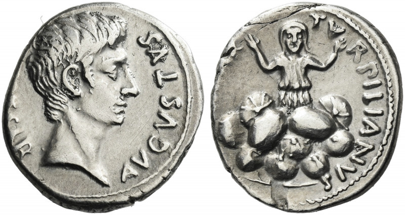Roman Empire. Octavian as Augustus, 27 BC – 14 AD. 
P. Petronius Turpilianus. D...
