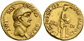 Roman Empire. Nero augustus, 54 – 68. 
Aureus 61-62, AV 7.75 g. IMP – NERO – CAESAR – AVG Bare head r. Rev. PONTIF MAX – TR P VIII COS IIII P P Roma,...