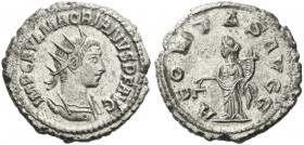 Roman Empire. Macrianus, 260 – 261. 
Antoninianus, Samosata (?) 260-261, billon 4.52 g. IMP C FVL MACRIANVS P F AVG Radiate, draped and cuirassed bus...