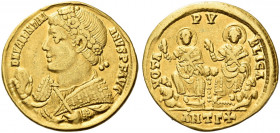 Roman Empire. Valentinian I, 364 – 375. 
Solidus, Antiochia quinquennalia 368, AV 3.99 g. D N VALENTINI – ANVS P F AVG Rosette-diademed bust l., wear...