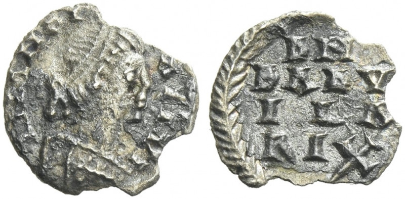 The Ostrogoths. Baduila, 541-552

Pseudo-Imperial Coinage. In the name of Anas...