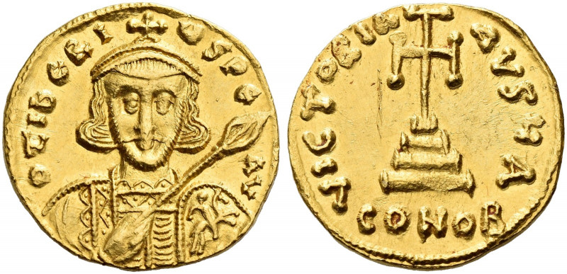 The Byzantine Empire. Tiberius III Apsimar, 698 – 705. 
Solidus 698-705, AV 4.3...