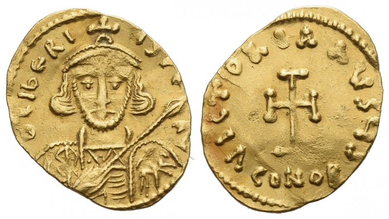 The Byzantine Empire. Tiberius III Apsimar, 698 – 705.
Tremissis 698-705, AV 1....