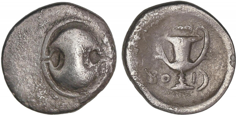 GREEK COINS
Hemidracma. 395-340 BC. BEOCIA. Anv.: Escudo Beocio. Rev.: Ánfora, ...