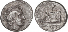 GREEK COINS
Dracma. 350-300 a.C. KIOS. BITHYNIA. Anv.: Cabeza laureada de Apolo a derecha. Rev.: Proa de nave. 5,04 grs. AR. Marca de cambista en rev...
