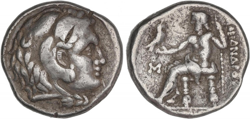 GREEK COINS
Tetradracma. 336-323 a.C. ALEJANDRO MAGNO. MALLUS. CILICIA. Anv.: C...