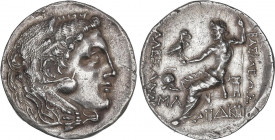 GREEK COINS
Tetradracma. 336-323 a.C. ALEJANDRO MAGNO. MESEMBRIA. TRACIA. Anv.: Cabeza de Hércules con piel de león a derecha. Rev.: Zeus entronizado...