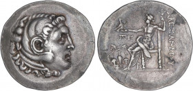 GREEK COINS
Tetradracma. 336-323 a.C. ALEJANDRO MAGNO. TEMNOS. MYSIA, TROAS y AEOLIS. Anv.: Cabeza de Hércules con piel de león a derecha. Rev.: Zeus...