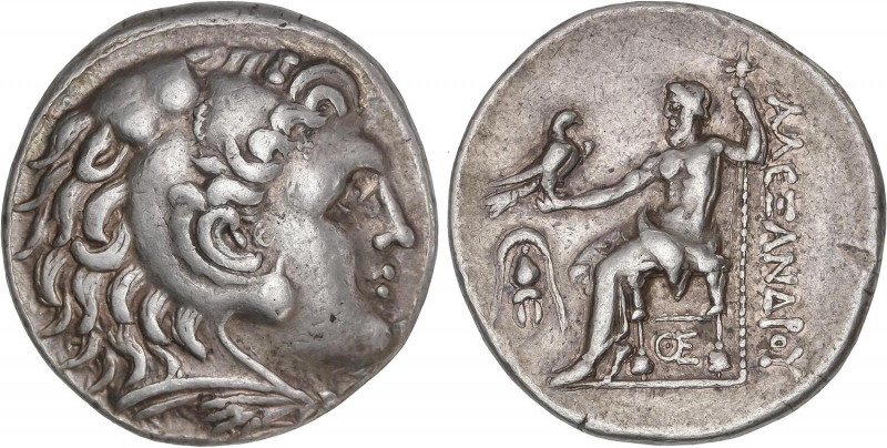 GREEK COINS
Tetradracma. 336-323 a.C. ALEJANDRO MAGNO. URBES INCIERTAS DE MACED...