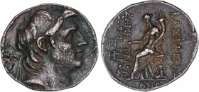 GREEK COINS
Tetradracma. 162-150 a.C. DEMETRIO I. REINO SELÉUCIDA. Anv.: Cabeza diademada a derecha. Rev.: Tyche sentada a izquierda, delante y detrá...