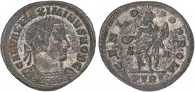 ROMAN COINS: ROMAN EMPIRE
Follis. Acuñada el 307 d.C. MAXIMINO II DAZA. TREVERI. Rev.: GENIO POP. ROM. En exergo: PTR. 6,79 grs. AE. Conserva parte p...
