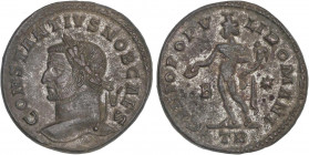 ROMAN COINS: ROMAN EMPIRE
Follis. Acuñada el 293-305 d.C. CONSTANTINO I. Rev.: GENIO POPVLI ROMANI. Genio entre B- estrella. En exergo: TR. 9,72 grs....