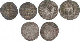 MEDIEVAL COINS: KINGDOM OF CASTILE AND LEÓN
Lote 3 monedas Dinero, Noven y Cornado. ALFONSO X (2) y SANCHO IV. Ve. Incluye Dinero Alfonso X Marca de ...