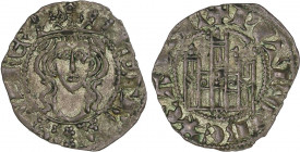 MEDIEVAL COINS: KINGDOM OF CASTILE AND LEÓN
Cornado. PEDRO I. BURGOS. 0,73 grs. Ve. B bajo el castillo. FAB-396. MBC+.
