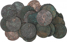 SPANISH MONARCHY: REAPERS' WAR
Lote 22 monedas Sisé. 1645 a 1654. LLUIS XIV. BARCELONA. A EXAMINAR. MBC- a MBC+.